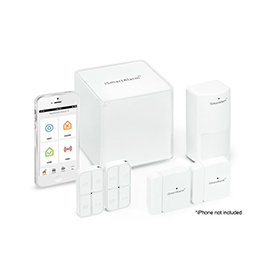 iSmartAlarm Smartphone Home Security System - Preferred Package -- No monthly fees, no contracts required, DIY installation, Text message alerts, Self-monitored and self-controlled product.
